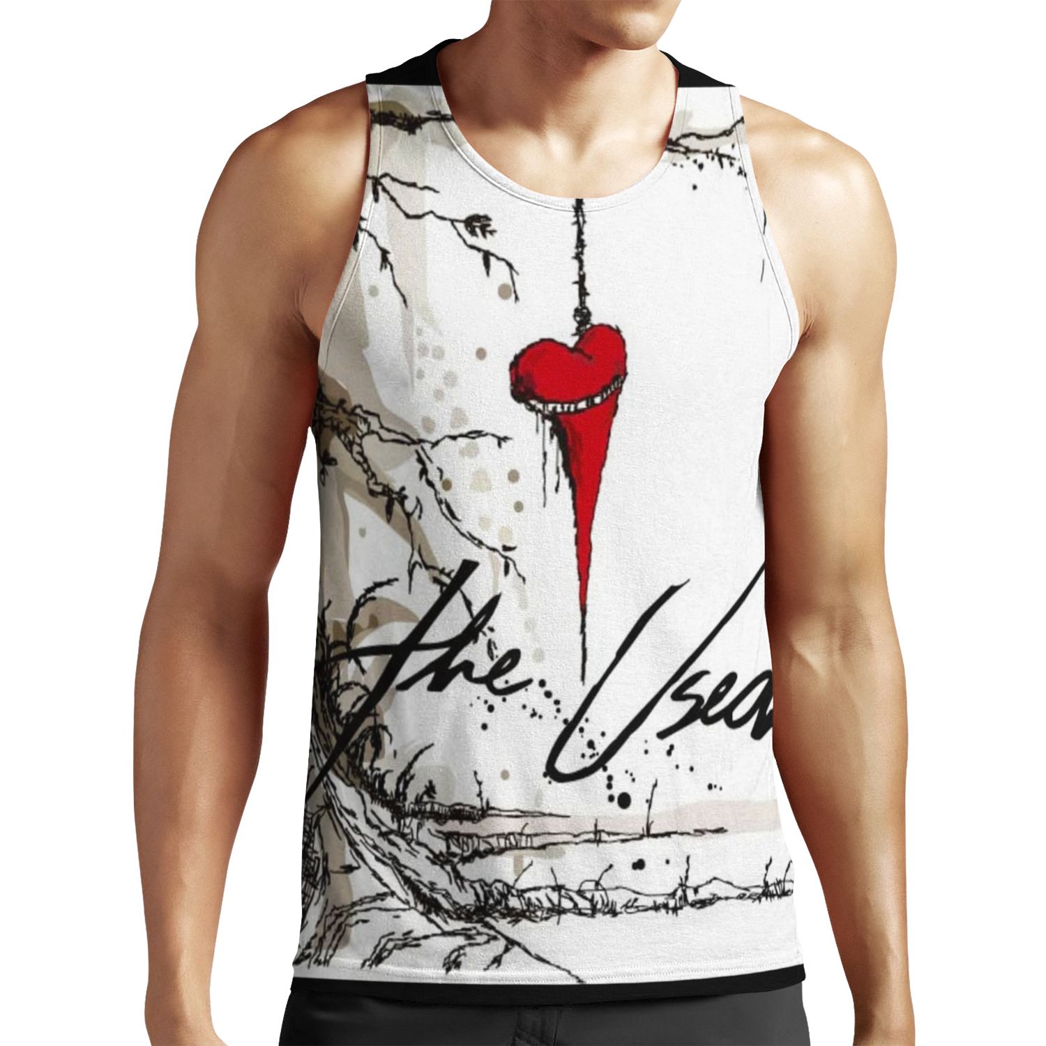 The Used Band All-over-print Unisex Tank Top