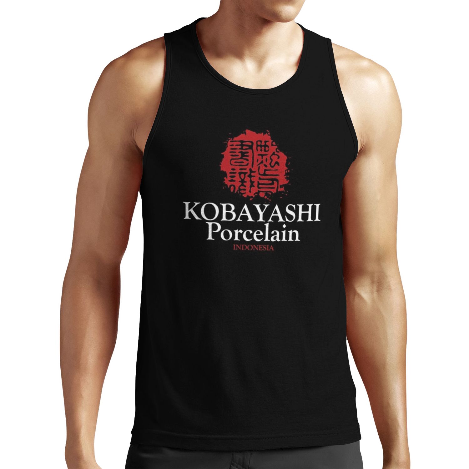 The Usual Suspects Kobayashi Porcelain Variant All-over-print Unisex Tank Top
