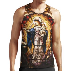 The Virgin Mary All-over-print Unisex Tank Top