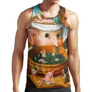 The Vision Of Tondal Hieronymus Bosch All-over-print Unisex Tank Top