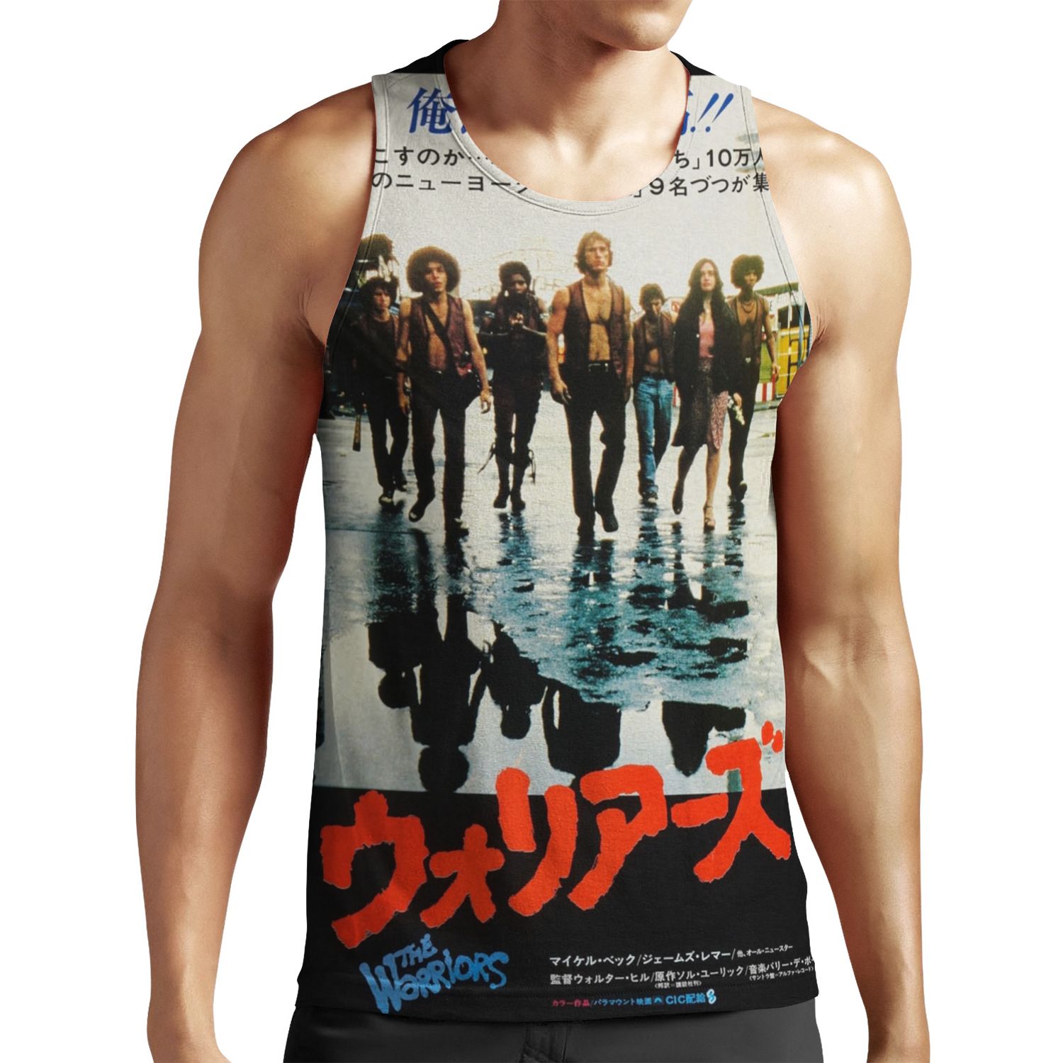 The Warriors Japanese Poster All-over-print Unisex Tank Top