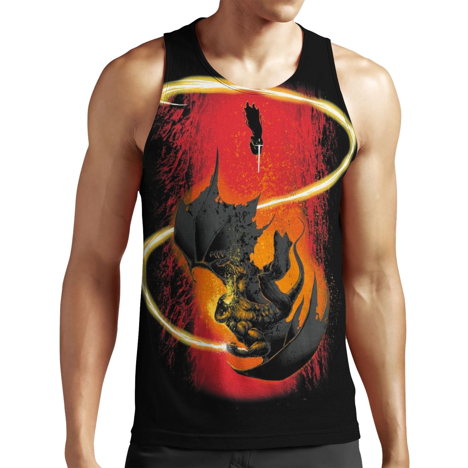 The Wizard And The Demon All-over-print Unisex Tank Top