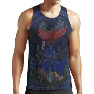 The Wolf All-over-print Unisex Tank Top