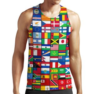 The World S Flags All-over-print Unisex Tank Top