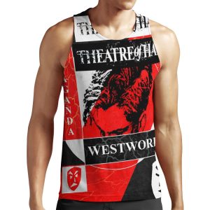 Theatre Of Hate Westworld Propaganda All-over-print Unisex Tank Top