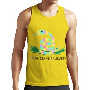 There Make Be Snakes All-over-print Unisex Tank Top