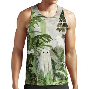 There S A Ghost In The Greenhouse Again All-over-print Unisex Tank Top