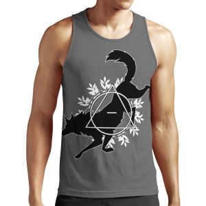 Theta Delta Canine All-over-print Unisex Tank Top