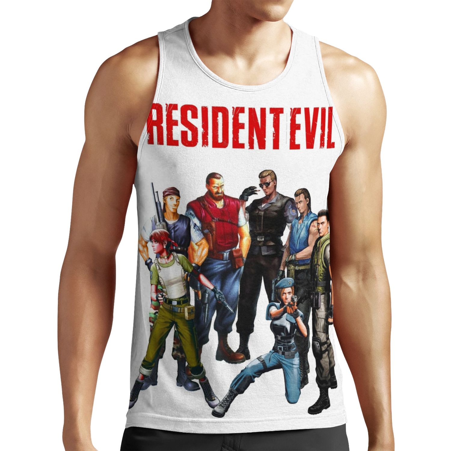 They Escaped Into The Mansion Where They Thought It Was Safe Yet All-over-print Unisex Tank Top