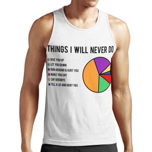 Things I Will Never Do All-over-print Unisex Tank Top