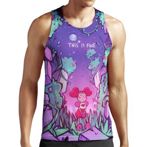 This Is Fine All-over-print Unisex Tank Top
