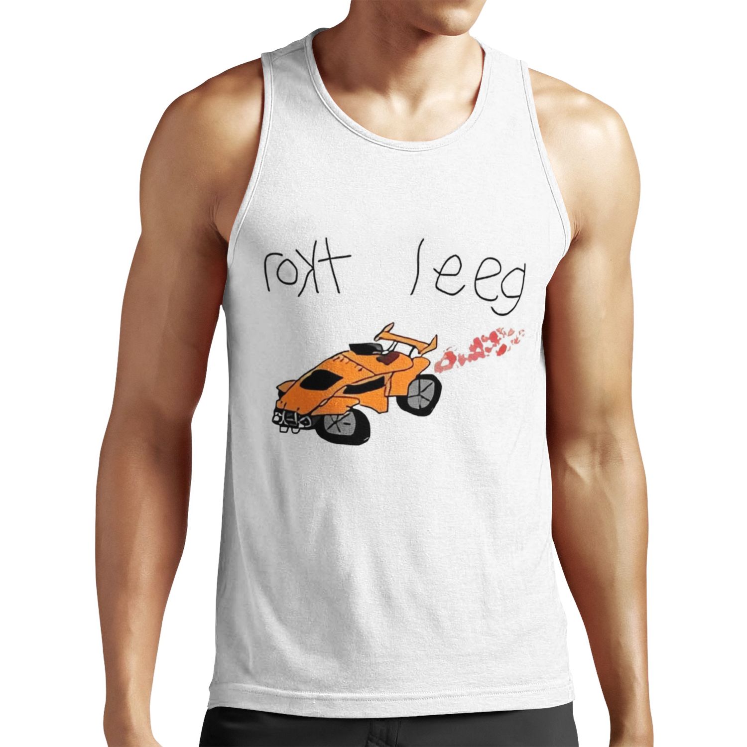This Is Rokt Leeg All-over-print Unisex Tank Top