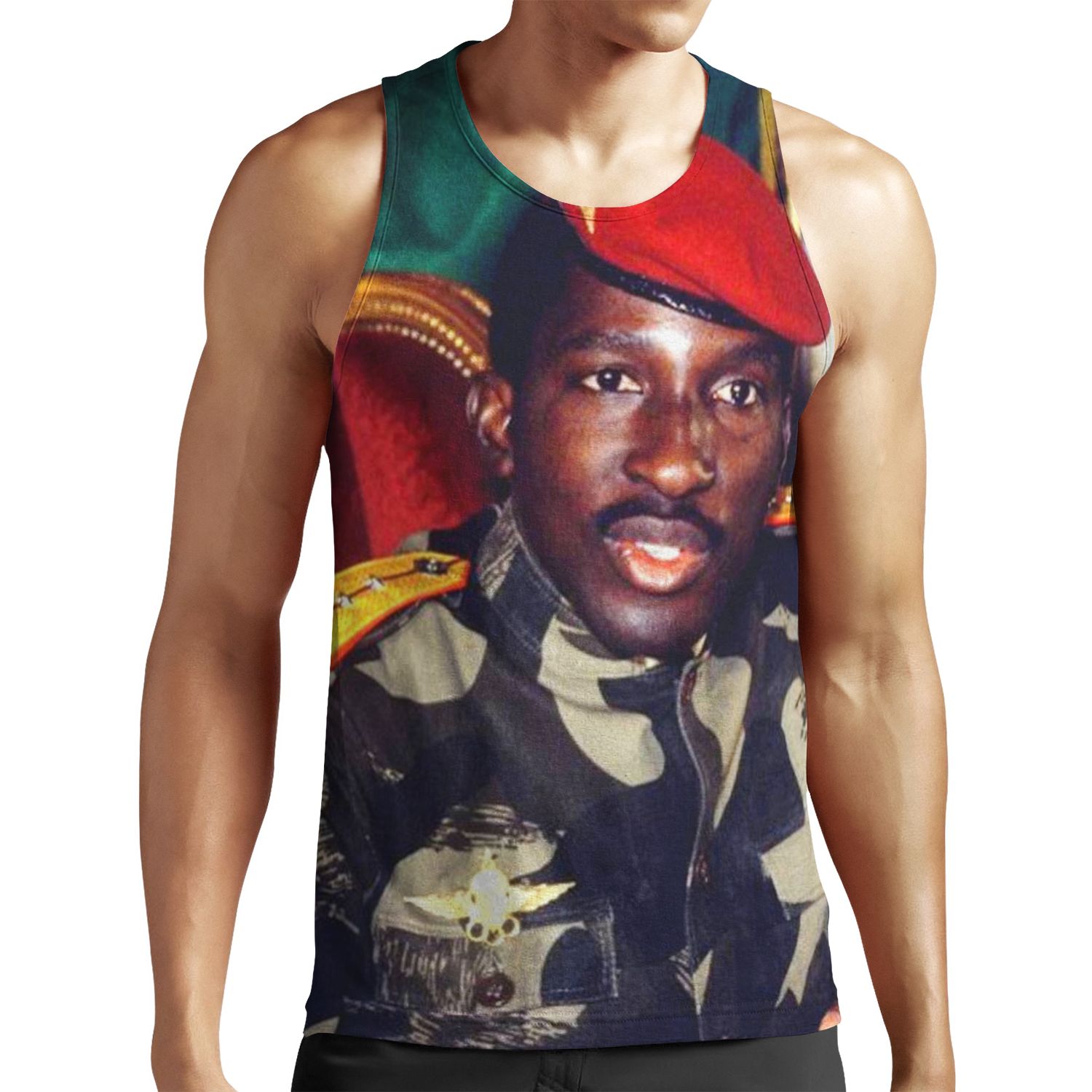 Thomas Sankara African 2 All-over-print Unisex Tank Top