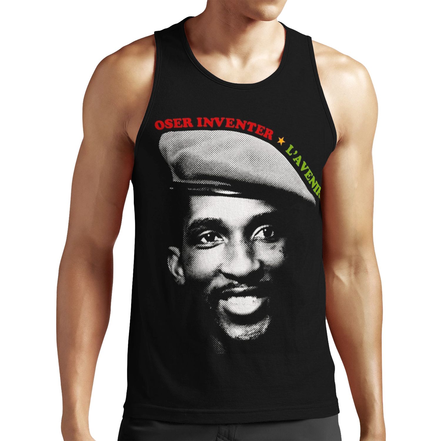 Thomas Sankara All-over-print Unisex Tank Top