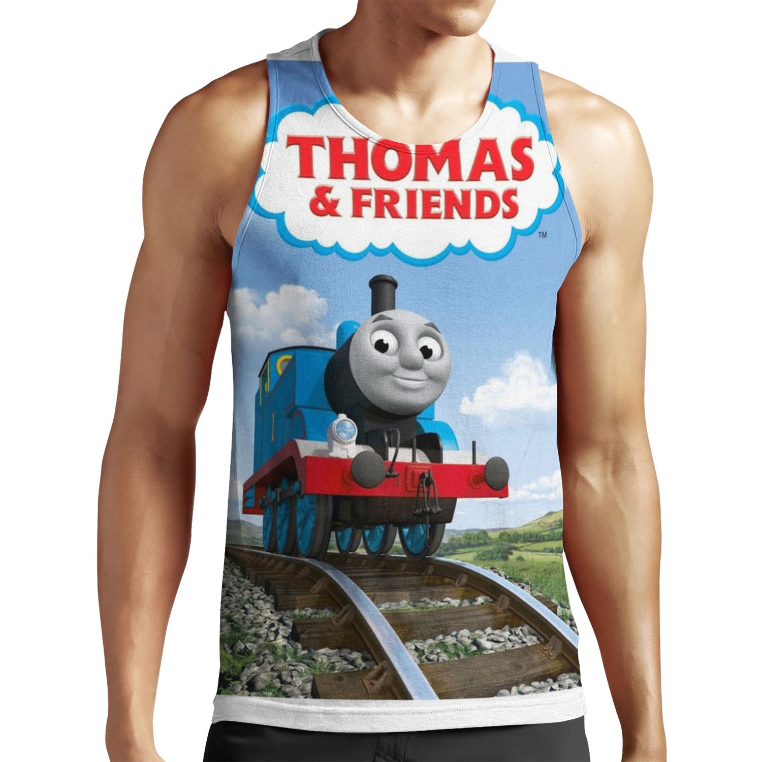 Thomas The Tank Engine All-over-print Unisex Tank Top
