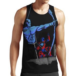 Three Suns Alligned All-over-print Unisex Tank Top