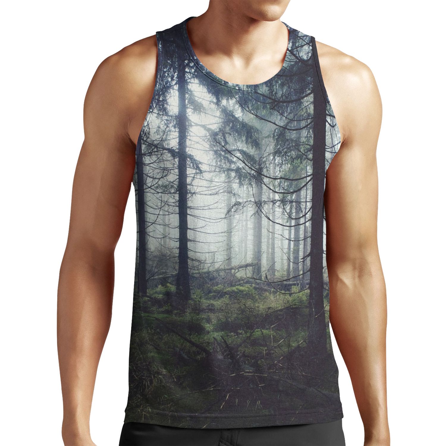 Through The Trees All-over-print Unisex Tank Top