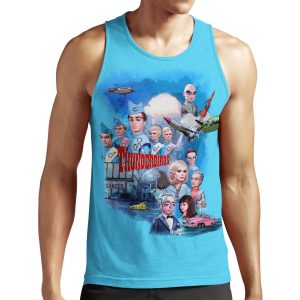 Thunderbirds Drawing 1 All-over-print Unisex Tank Top
