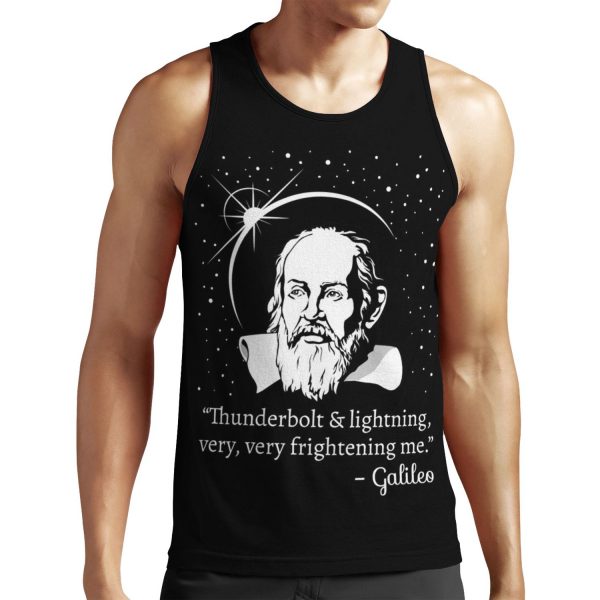 Thunderbolt And Lightning Galileo Graphic All-over-print Unisex Tank Top