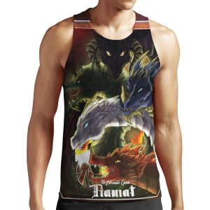 Tiamat The Chromatic Queen All-over-print Unisex Tank Top