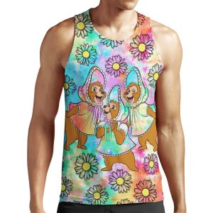 Tie Dye Sun Bonnets All-over-print Unisex Tank Top