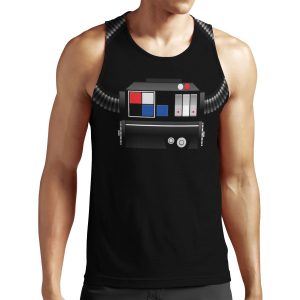 Tie Fighter Pilot Chest Box All-over-print Unisex Tank Top