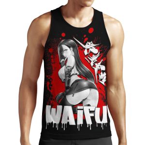 Tifa Lockhart Graffiti Ff7 Remake All-over-print Unisex Tank Top