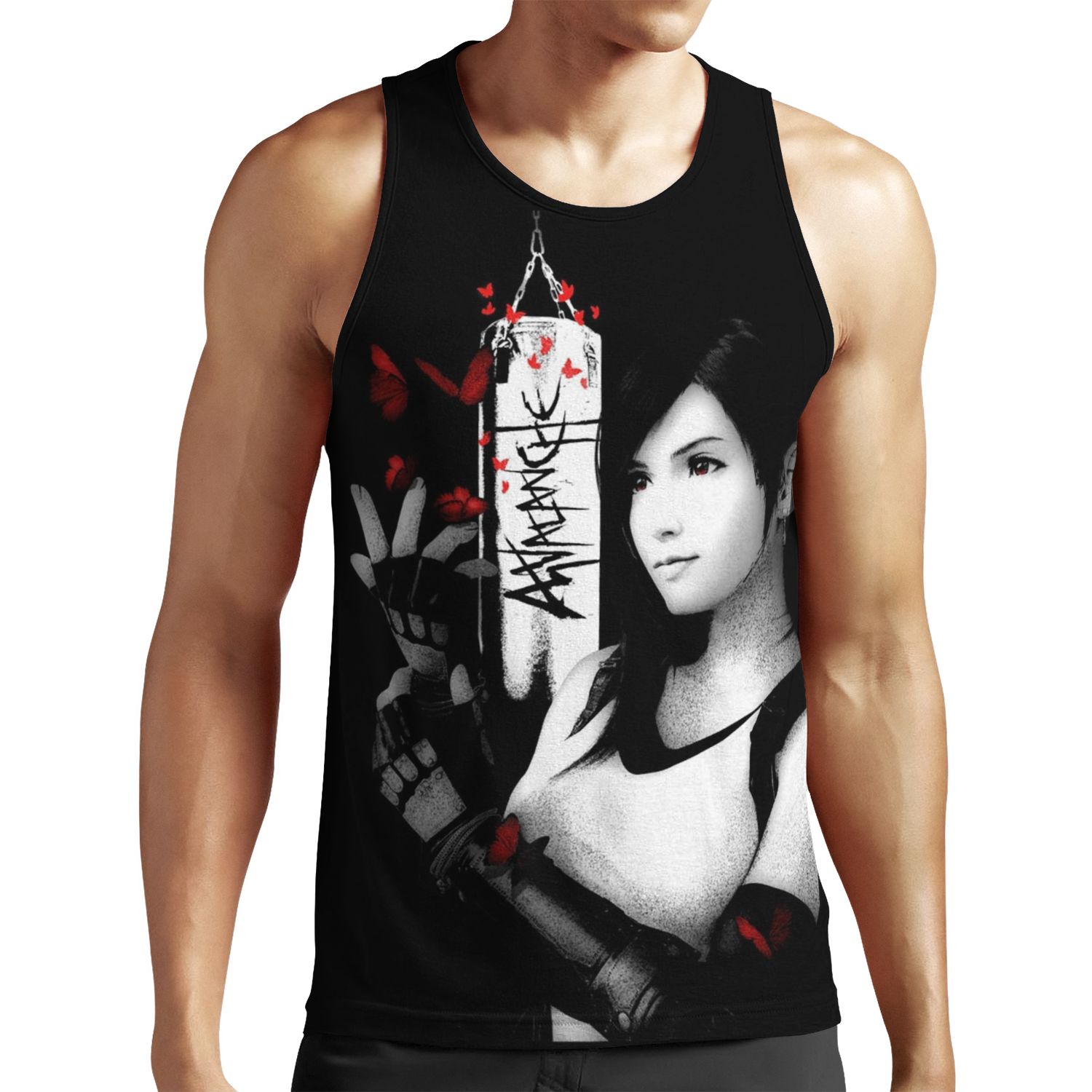 Tifa Punching Bag All-over-print Unisex Tank Top