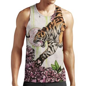 Tiger All-over-print Unisex Tank Top