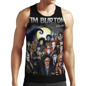 Tim Burton Classics All-over-print Unisex Tank Top