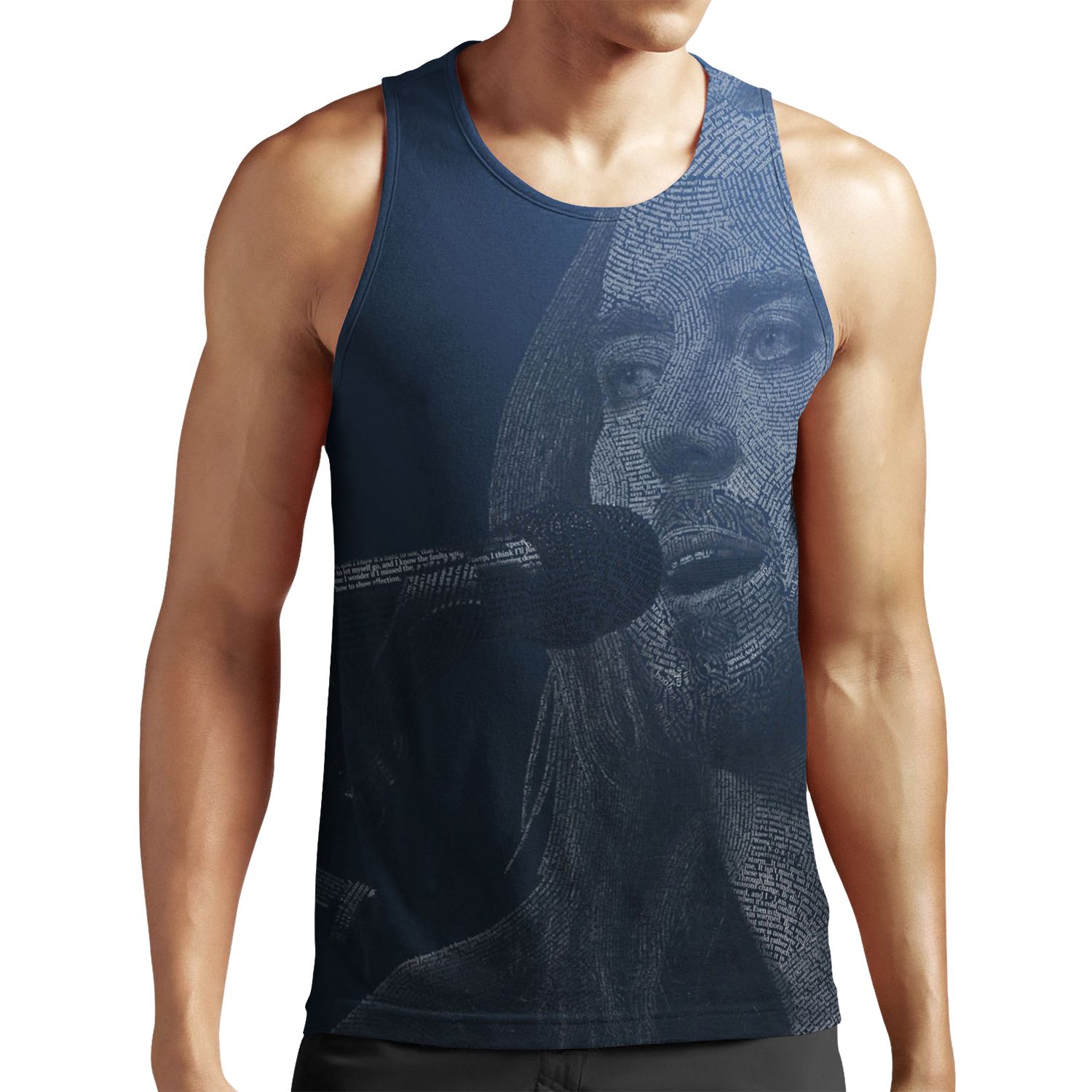 Tim Minchin Words All-over-print Unisex Tank Top