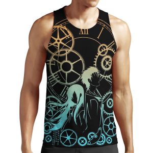 Time All-over-print Unisex Tank Top