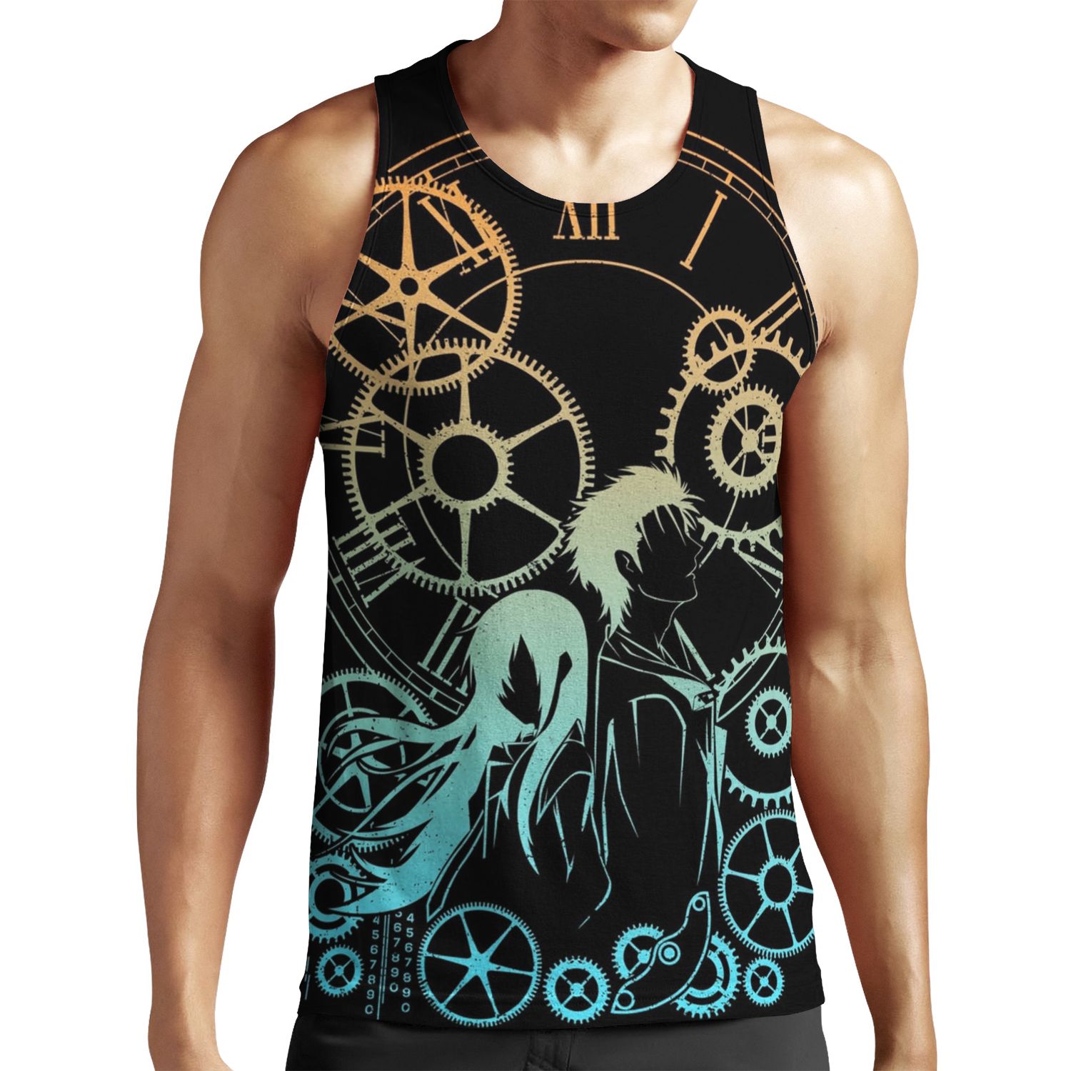 Time All-over-print Unisex Tank Top