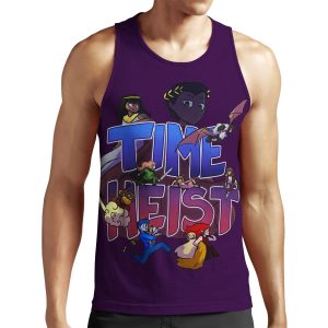Time Heist All-over-print Unisex Tank Top