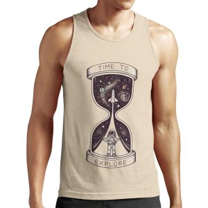 Time To Explore All-over-print Unisex Tank Top