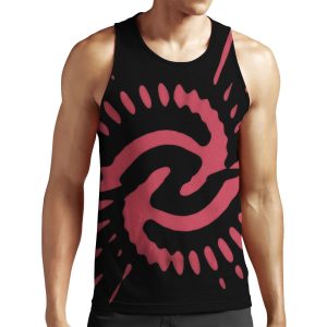 Time Vortex 1970 Pink All-over-print Unisex Tank Top