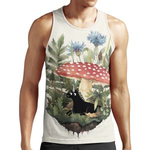 Tiny Unicorn All-over-print Unisex Tank Top
