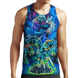 Tmnt Hyper Stone Manhattan All-over-print Unisex Tank Top