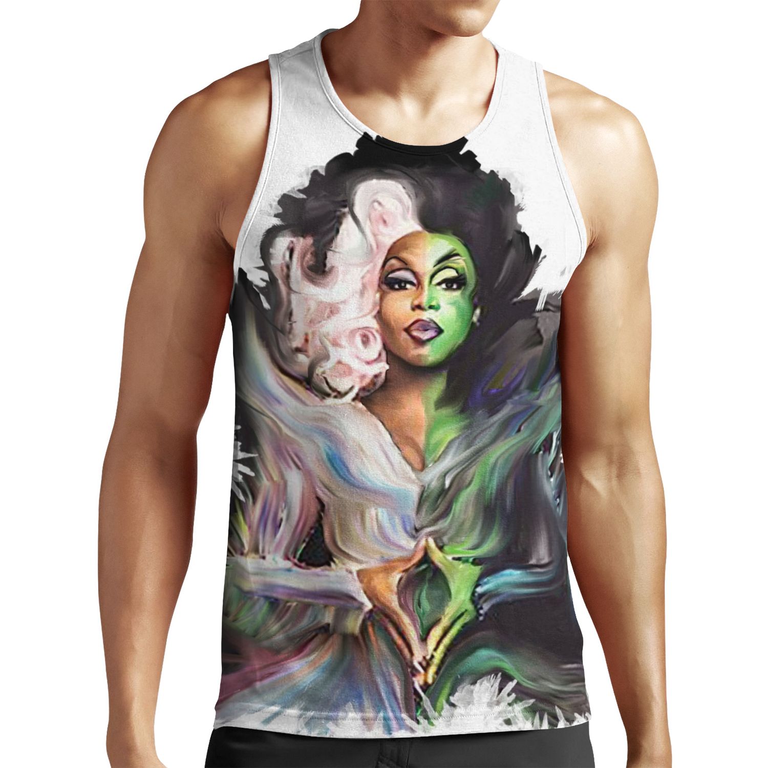 Todrick Hall Straight Outta Oz All-over-print Unisex Tank Top