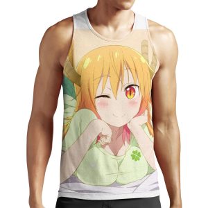 Tohru Miss Kobayashi S Dragon Maid All-over-print Unisex Tank Top