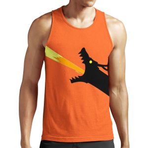 Tohru S Dragon Breath All-over-print Unisex Tank Top