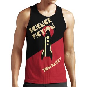 Tom Bailey Science Fiction Red And Black Large All-over-print Unisex Tank Top