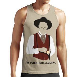 Tombstone I M Your Huckleberry All-over-print Unisex Tank Top