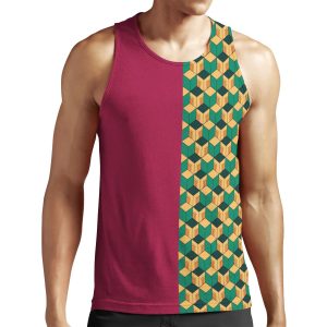 Tomioka Pattern All-over-print Unisex Tank Top