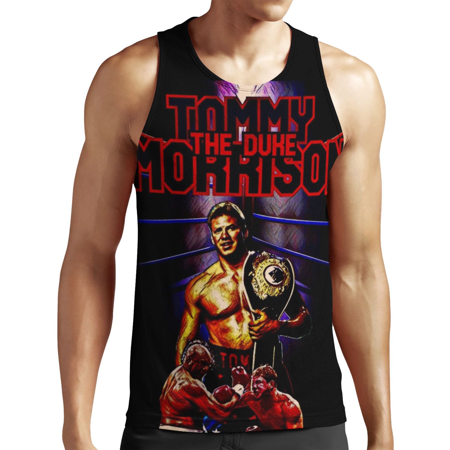 Tommy Morrison All-over-print Unisex Tank Top