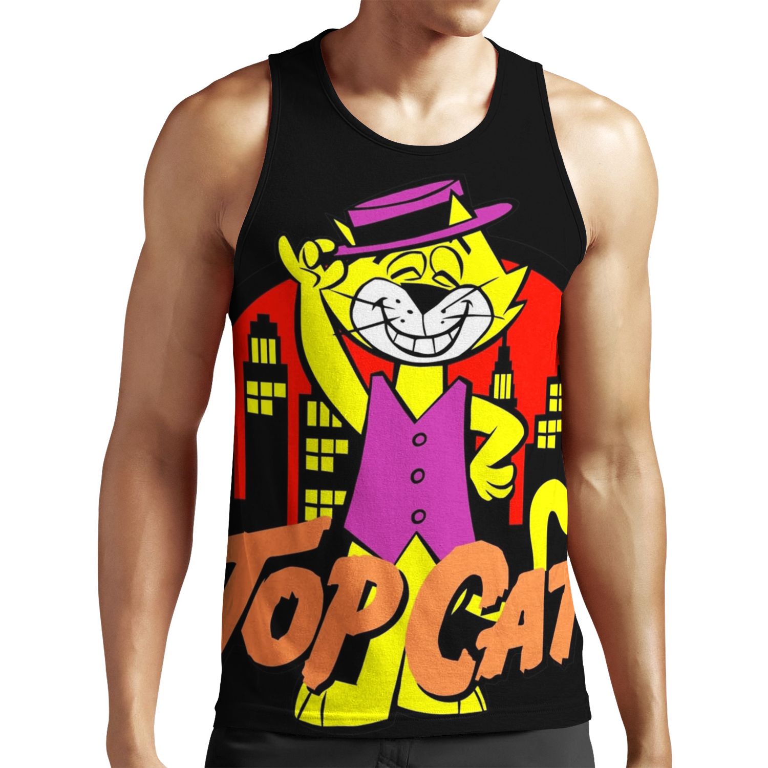 Top Cat All-over-print Unisex Tank Top