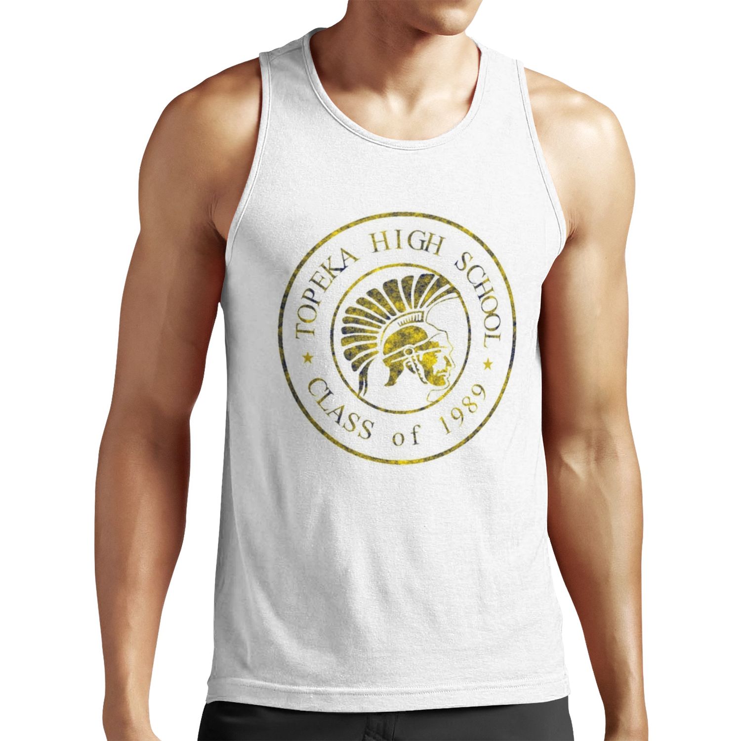Topeka High School Class Of 1989 All-over-print Unisex Tank Top