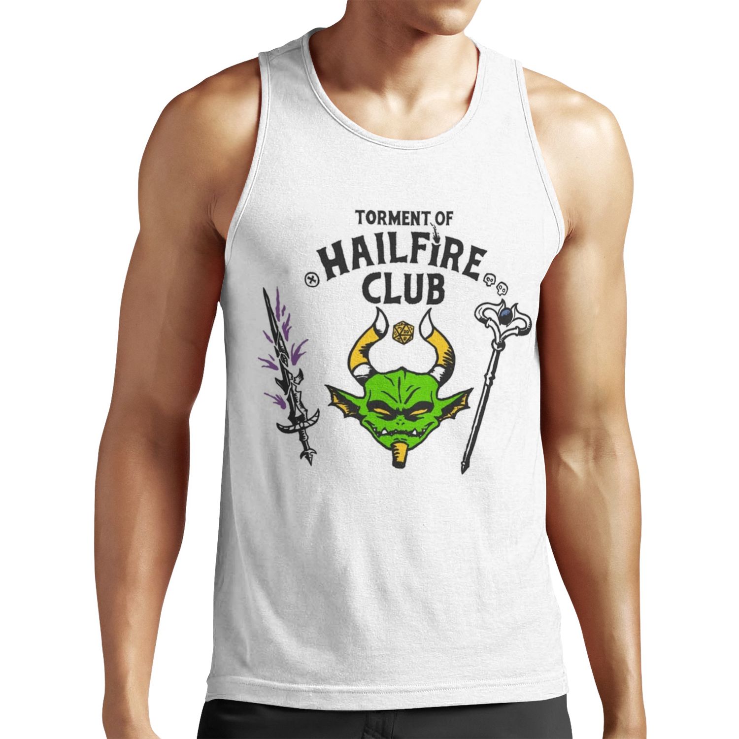 Torment Of Hailfire Club All-over-print Unisex Tank Top