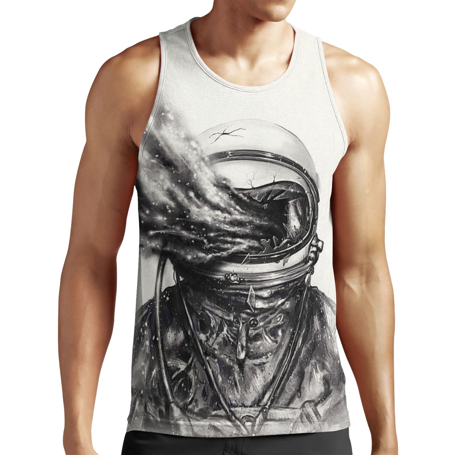 Transposed All-over-print Unisex Tank Top