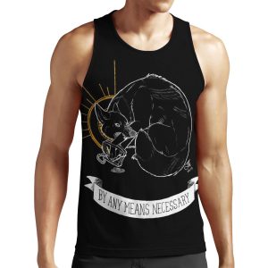 Trash Blessings By Any Means Necessary All-over-print Unisex Tank Top